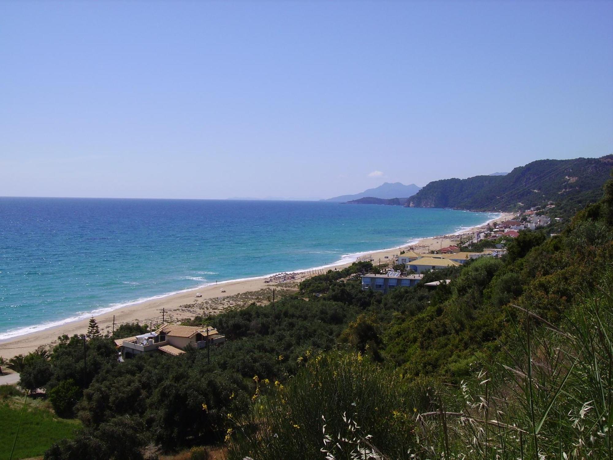 Hotel Loukas Vrachos Paralia Vrachou Exterior photo