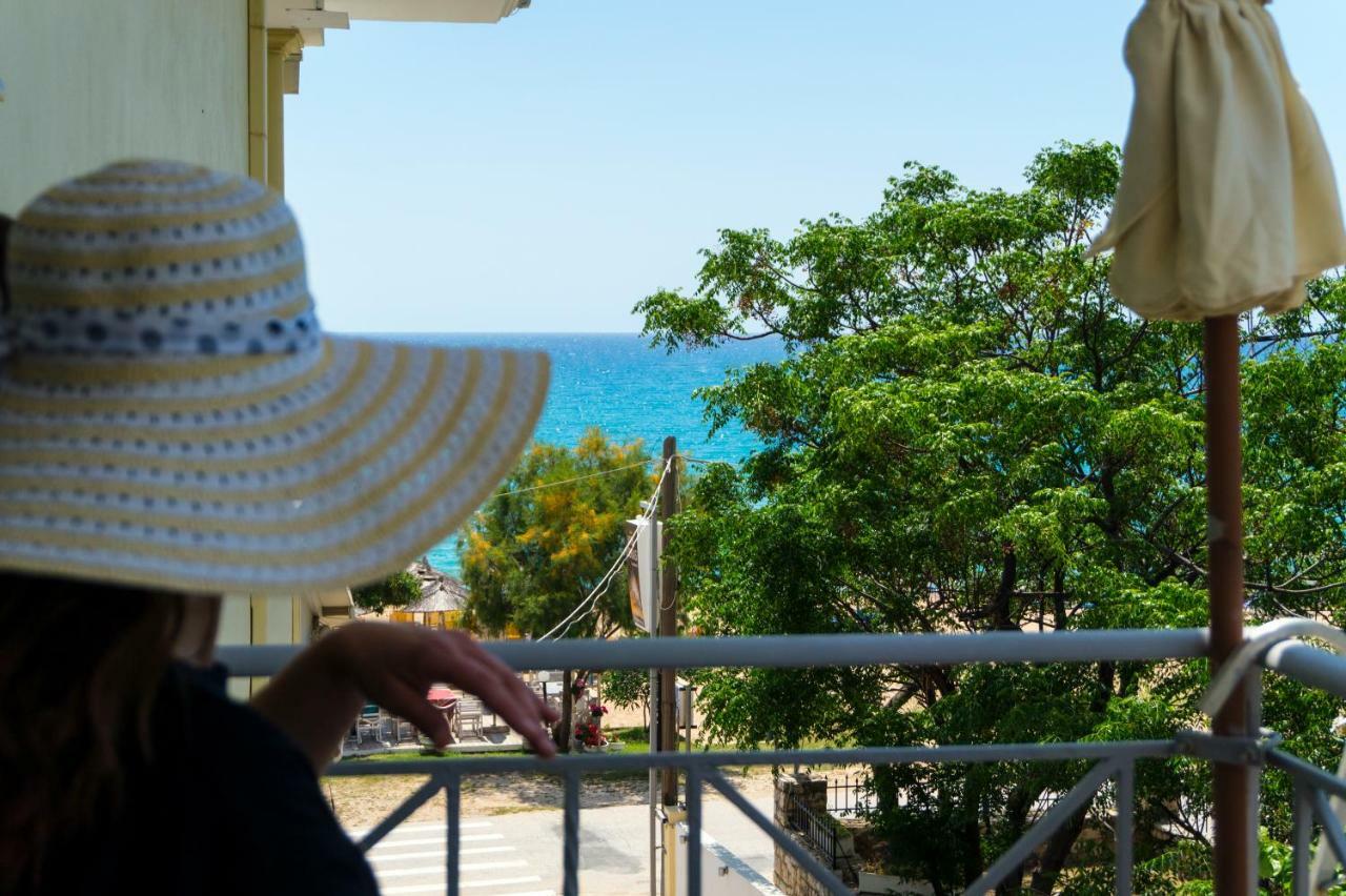 Hotel Loukas Vrachos Paralia Vrachou Exterior photo